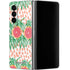 Bouffants and Broken Hearts Graphic Grapefruit Galaxy Z Fold4 5G Skin